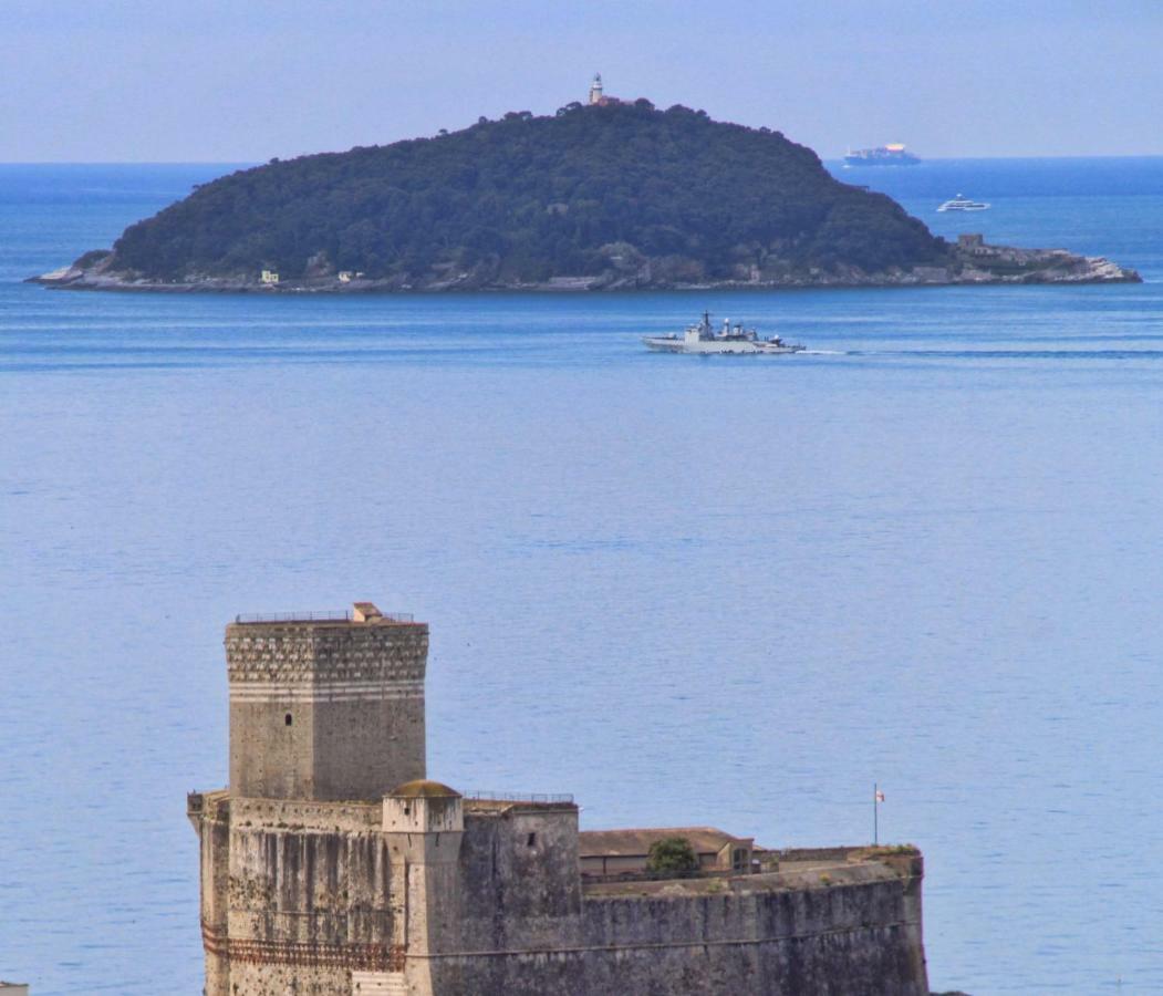 Villa Casa a Lerici nell'antico borgo Esterno foto